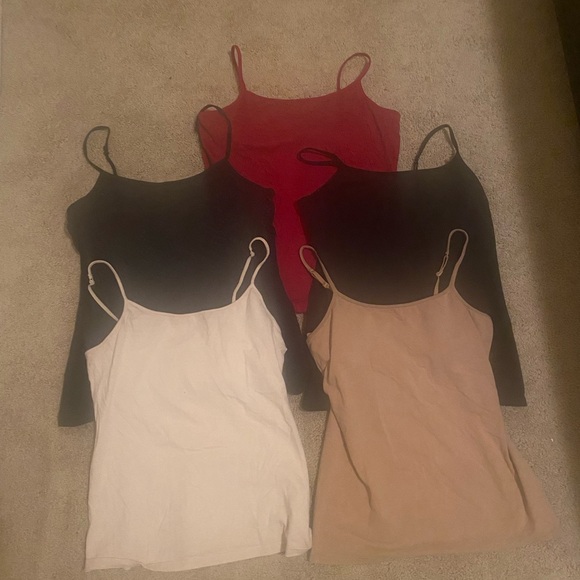 Express Tops - Camisole tops-Size L-Built in shelf bra-4 Express/1 Gap